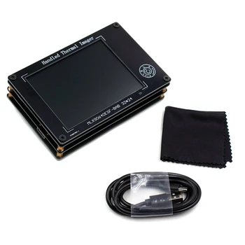MLX90640 Yeni 3.2 İnç TFT Ekran LCD Ekran Dijital Kızılötesi Termal Kamera Sıcaklık Sensörü IR Termograf Kamera