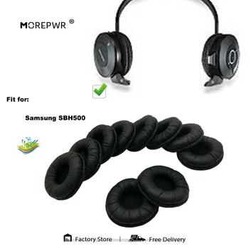 Morepwr Yedek Kulak Pedleri Samsung SBH500 Kulaklık Parçaları Deri Kulaklık Kulaklık Kol Kapağı