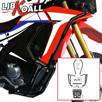 Motosiklet Crash Bar Motor Koruma Tampon Çerçeve Koruyucu Honda CRF250 Ralli 2017 2018 2019 2020 CRF 250 Aksesuarları