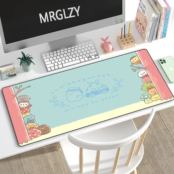 MRGLZY 40X90 / 30X80CM Çok boyutlu Oyun Çevre Kawaii Karikatür Büyük Mouse Pad Bilgisayar Aksesuarları MousePad Klavye sümen