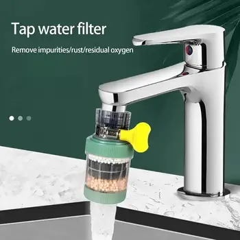 Mutfak lavabo musluğu Filtre Kafası Evrensel Musluk Havalandırıcı Etkili Su Arıtma Mini Taş Mıknatıslanma su arıtıcısı