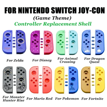 Nintendo Anahtarı NS için yedek Konut Kabuk / OLED Sınırlı Sayıda Joy-con Arka Shell Kılıf Kapak DIY Onarım Parçaları