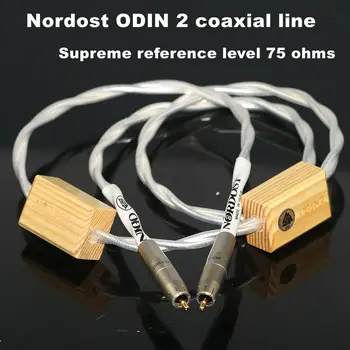 Nordost ODİN2 Referans Sınıfı AES / EBU Koaksiyel kablo SPDIF dijital oynatıcı HiFi Ses kablosu 75Ω RCA koaksiyel subwoofer kablosu