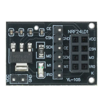NRF24L01 Kablosuz adaptör modülü Yeni Soket adaptör plakası Kurulu 8Pin