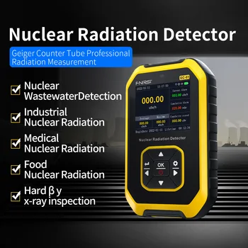 Nükleer radyasyon dedektörü Geiger Sayacı Kişisel Dozimetre X-ışını Γ-ışını Β-ışını Radyoaktivite Test Cihazı Mermer Dedektörü Araçları