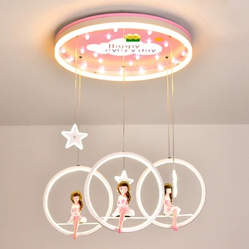 Odası Dekor Led Sanat Avize Kolye Lamba Aydınlatma Çocuklar ev dekorasyon aksesuarları yemek kapalı fikstür Tavan salon fantezi