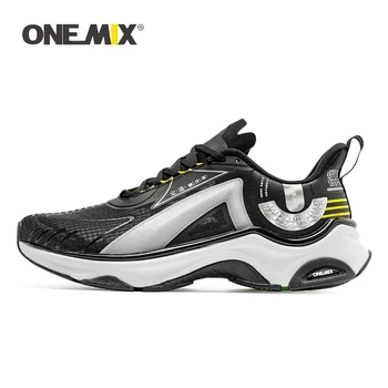 ONEMIX 2023 Sneakers lüks tasarım koşu ayakkabıları Erkekler için Nefes Aşınmaya dayanıklı Profesyonel Maraton Ayakkabıları değil karbon tabak