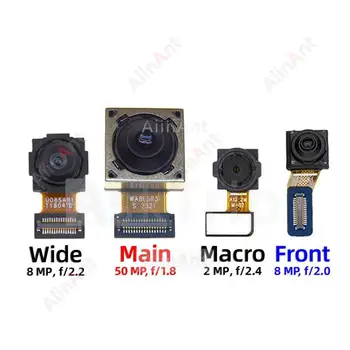 Orijinal Makro Derinlik Geniş Ana Küçük Ön Selfie Arka Arka kamera kablosu Kablosu Samsung Galaxy M22 M23 M225F M236B Telefon Parçaları