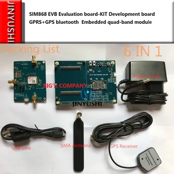 Orijinal SIMCOM SIM868 EVB Değerlendirme kurulu KİTİ Geliştirme kurulu GPRS + GPS bluetooth 100 % Yeni ve Orijinal Gömülü quad-band