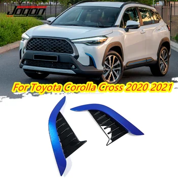 Oto Aksesuarları Ön Sis Farları Lamba Gözkapağı Kaş Kapağı Trim ABS Krom Toyota Corolla İçin Fit Çapraz 2020 2021