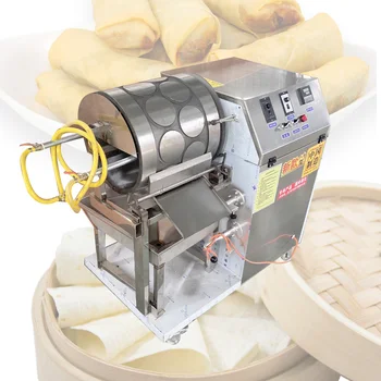 Otomatik Bahar Rulo Yapma Makinesi Yumurta Rulo Yapma Makinesi Tortilla Pres Makinesi
