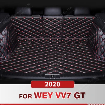 Otomatik Tam Kapsama Gövde Mat WEY VV7 GT 2020 Deri Araba bot kılıfı Pad Kargo Astarı İç Koruyucu Aksesuarları