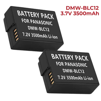 Panasonic DMW-BLC12, DMW-BLC12E, DMW-BLC12PP ve Panasonic Lumix DMC-G85,DMC-FZ200,DMC-FZ1000Battery ile uyumlu 1-5 Paket 3.5 Ah