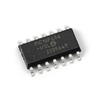 PIC16F684-I / SL PIC16F684 SOIC - 14 8-bit mikrodenetleyici Tek çipli mikrobilgisayar
