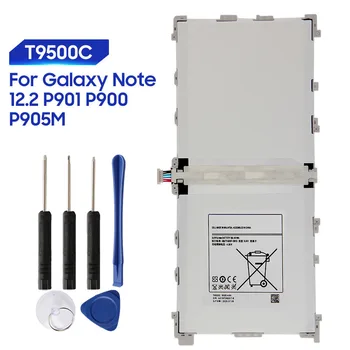 Pil Samsung Galaxy Not 12.2 İçin P900 P901 P905 SM-T900 SM-P900 Şarj Edilebilir tablet bataryası T9500E T9500C T9500U T9500K