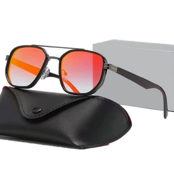 Retro Poligon Güneş Gözlüğü Erkekler Kadınlar Marka Tasarımcısı Klasik güneş gözlüğü Kadınlar için Kadın Ayna Gözlük UV400 Oculos