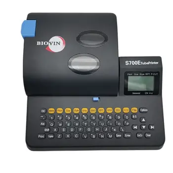 S700E hat numarası makinesi bağlanabilir bir bilgisayar Kasası markalama makinesi daralan tüp yazıcı