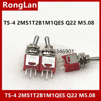 [SA]TS - 4 tek kısa saplı iki dilim M5.08 küçük tripod geçiş anahtarı geçiş anahtarı Q22 Deli Wei 2MS1--100 adet / GRUP