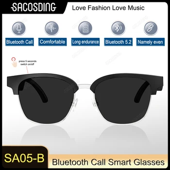 SACOSDİNG Akıllı Müzik Güneş Gözlüğü HİFİ kulaklık kablosuz bluetooth 5.0 Kulaklık sürüş gözlükleri kulaklık Çağrı Reçete Lensler