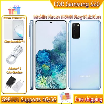 Samsung Galaxy S20 cep telefonu 4G / 5G 6.2 