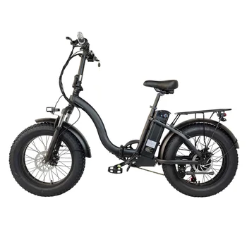 SMLRO katlanabilir elektrikli bisiklet Güç Destekli Yağ Lastik Dağ Kar Bisikleti Açık Sürme 48V 20AH 4.0 Elektronik Bisiklet