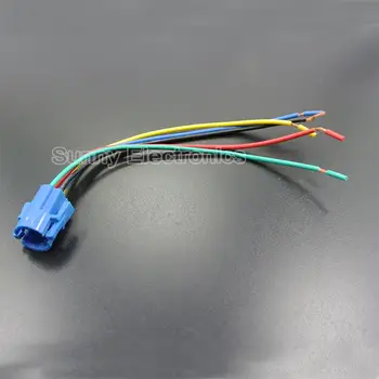 Soket Fiş 16mm Metal Anahtarı ON / OFF Basma Düğmeleri 5Pin Kablo Demeti Satış
