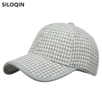Sonbahar erkek Kap Marka Vintage Moda Ekose Beyzbol Kapaklar Golf Kap Kamp parti şapkaları kadın Şapka Ayarlanabilir Boyutu Seyahat Şapka