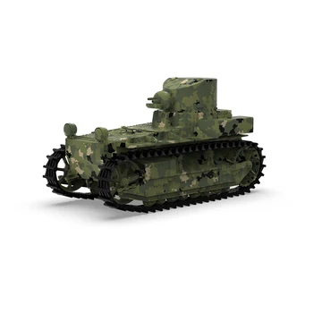 SSMODEL 35545 V1. 7 1/35 3D Baskılı Reçine model seti ABD T1E1 Hafif Tank