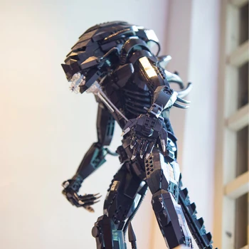 Stokta Film Serisi Alien Dismorfizm Seti Montaj Robot Modeli MOC Yaratıcı Yapı Taşları Tuğla çocuk oyuncakları