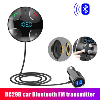 Sıcak Bluetooth 4.2 FM Verici Araba MP3 Ses Çalar Eller Serbest Destek TF Kart Araba araba şarjı Şekillendirici
