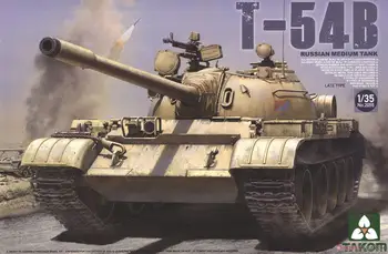 TAKOM 2055 1/35 Ölçekli Rus Orta Tankı T-54 B Geç Tip model seti