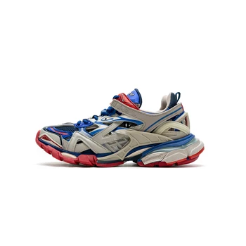 Tasarımcı Klasik Boversized 46 Koşucu Yürüyüş Örgü Nefes koşu ayakkabıları Erkek Rahat Kadın Spor Eğitmenler Ayakkabı