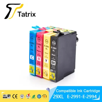 Tatrix Epson 29XL T2991 T2992 T2993 T2994 Uyumlu Mürekkep Kartuşu Epson İfade Ev İçin XP-235 / XP-245 / XP-247 / XP-255/