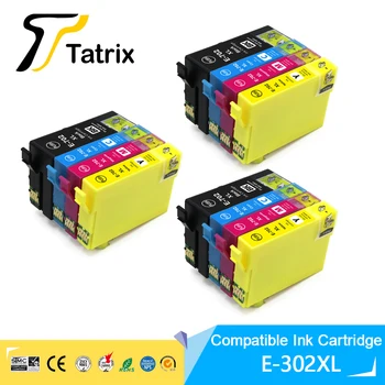 Tatrix T702XL 702XL 702 XL T702 Premium Renk Uyumlu Mürekkep Püskürtmeli Mürekkep Kartuşu Epson WorkForce Pro için WF-3720 WF-3730 Yazıcı