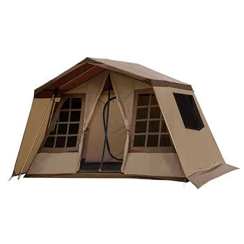 Taşınabilir Alan Kamp Çadırı, Açık, Kalınlaşmış, Yağmur geçirmez, Çift Yürüyüş, Bir Oda, Bir Oturma Odası