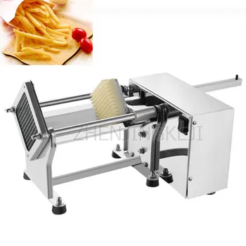 Ticari Kesim patates kızartma makinesi Ev Mutfak Paslanmaz Çelik Elektrikli Çok Fonksiyonlu Meyve Ve Sebze Dilme Makinesi