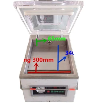 Ticari kullanım Tek Odacıklı Otomatik Vakumlu Gıda Mühürleyen Sızdırmazlık Paketleme Makinesi