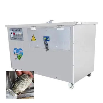 Ticari Tam Otomatik Cnc Balık Pulu Yıkama Ve Temizleme Makinesi Elektrikli Balık Pulu Kazıma Makinesi