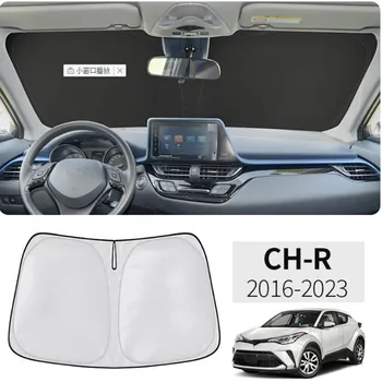 Toyota için C-HR CHR C HR 2016-2023 Araba Nano Insulat Cam Güneşlik Ön Pencere Güneş Gölge Siperliği Oto İç Aksesuarları