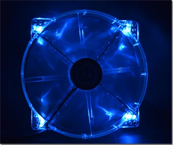 TT için 17cm 170mm kasa fanı Ultra sessiz Bilgisayar Soğutma havalandırma fanı 17020 Led Mavi ışık Fanı 170x170x20mm