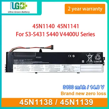 UGB Yeni 45N1138 Dizüstü lenovo için batarya ThinkPad S3-S431 ThinkPad S440 V4400U 45N1139 45N1140 45N1141 14.8 V 3100mAh