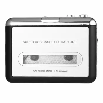 USB Kaset Yakalama Radyo Çalar Taşınabilir USB Kaset Teyp MP3 Dönüştürücü Yakalama Ses Müzik Çalar Bant Kaset Kaydedici