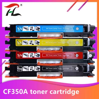 Uyumlu CF350A CF351A CF352A CF353A 130A Renkli Toner HP için kartuş Renkli LaserJet Pro MFP M176n, M176 M177fw M177 yazıcı
