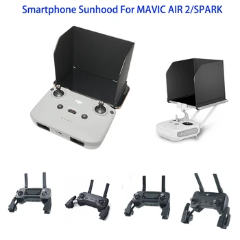 Uzaktan kontrol monitörü Güneşlik Hood akıllı telefon tablet Güneşlik DJI Mavic Pro / 2 / Hava / Kıvılcım / Phantom 3 4 / hava 2s Drone