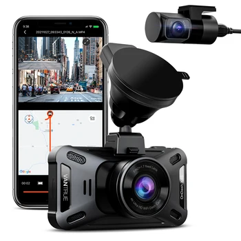 Vantrue X4s Duo araba dvr'ı Ön Ve Arka 4K X4S Duo Çizgi Kam 5G WiFi APP Araba Kamera Süper Gece Görüş Park Modu Kara kutu