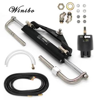 Winibo 150HP Hidrolik Direksiyon Sistemi Dıştan Takma Dümen Pompası, Silindir Ve Tüpler ZA0300