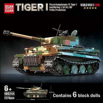 WW2 Kaplan I Ağır tankı ikinci Dünya Savaşı askeri serisi Alman parça askeri modeller yetişkin yüksek zorluk montaj oyuncaklar