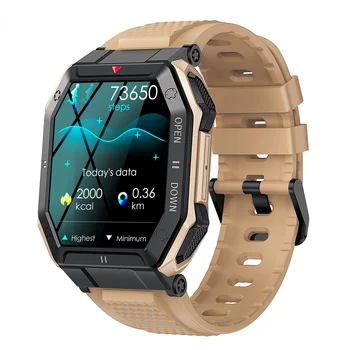 Xiaomi 2023K55 Spor Saatler 350mah Akıllı İzle Erkekler Bluetooth Çağrı Spor Smartwatch Android IOS Telefon İçin 1.85 İnç 240*280