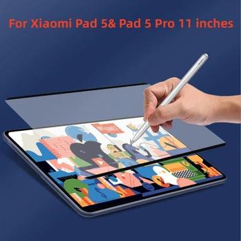 Xiaomi pad için 5 2021 Kağıt Gibi Ekran Koruyucu Film için Xiaomi pad 5 pro Mipad Çıkarılabilir Manyetik Cazibe Mi Pad için 5 Pro