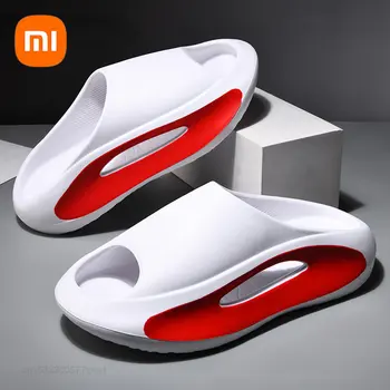Xiaomi Yeni Yaz Spor Ayakkabı Terlik Kadın Erkek Kalın Alt Platformu Slaytlar Yumuşak EVA İçi Boş Unisex Spor Sandalet plaj ayakkabısı